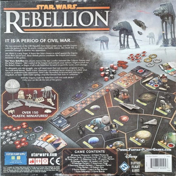 SOLD- Star Wars Rebellion Board Game - Picture 2 of 2